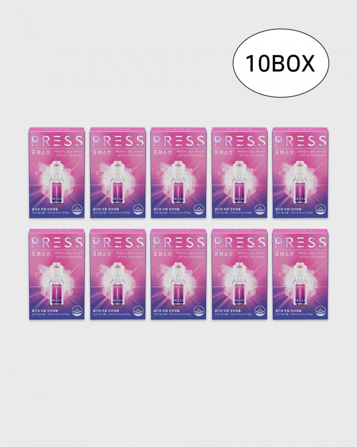 [쇼핑백 증정] 프레스샷 (15ml x 10개입) 10 BOX